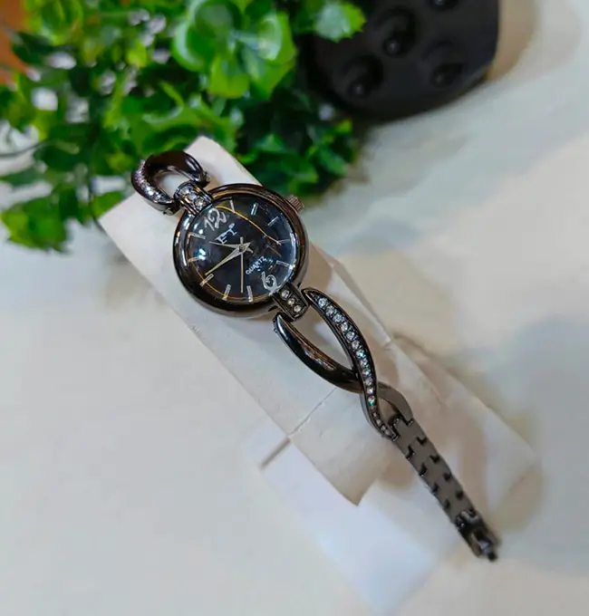 Ladies Fashion Bracelet watches12 Ladies Fashion Bracelet Black Cerve watches - Image 1